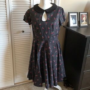 ModCloth rockabilly Hell Bunny dress XL